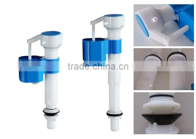 Exporting push button flush valve for western toilet