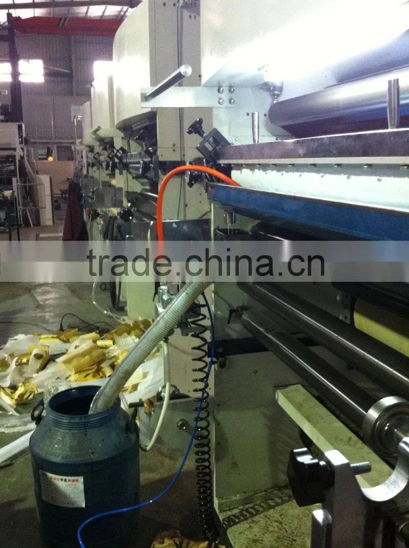 Semi-auto thermal bopp film laminating and splitting machine