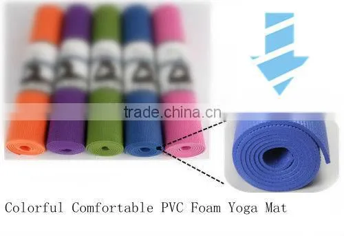 Best Selling Good Stability Colorful Professional Yoga Mat Factory