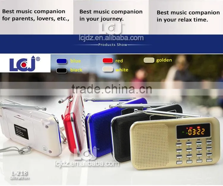 L-218 manual for mini digital speaker,fm radio mini digital speaker