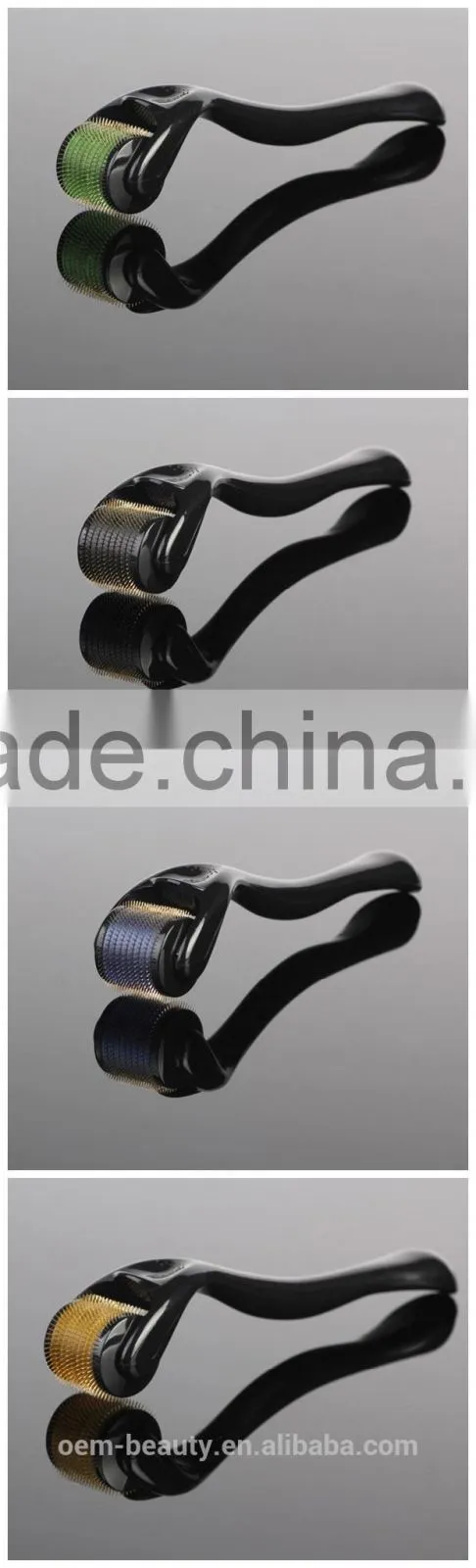 Most effective derma roller with 540 slender steel needles for home use