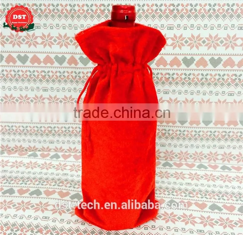 Christmas wine bottle cover