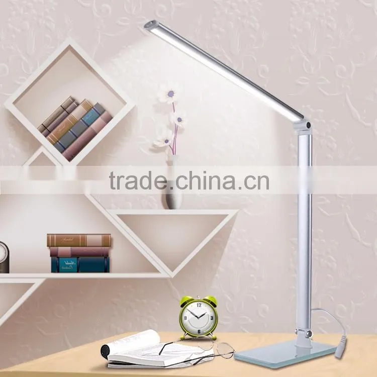 Dimmable Flexible USB Reading Lamp Adjustable LED Iron Clip Desk Lamp for Laptop Bedroom