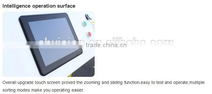 2017 Newest RGB Unhulled Sunflower Seeds Color Sorter Machine