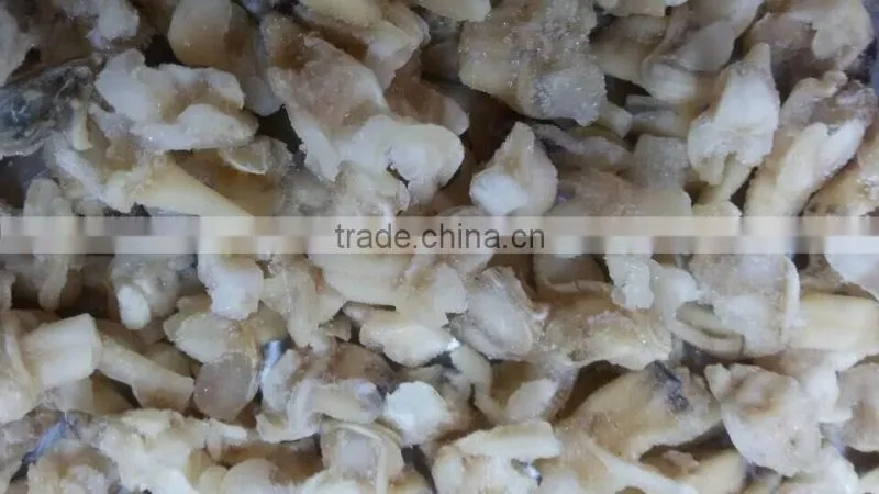 Frozen chopped short neck clam meat with stomach removed