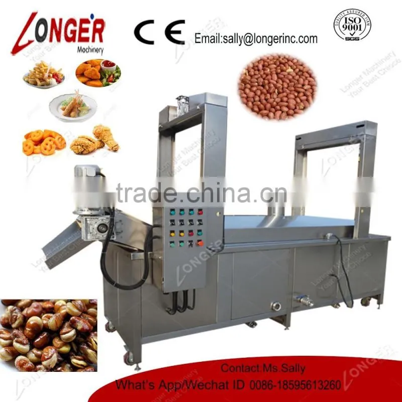 Automatic Frying Potato Chips Machine