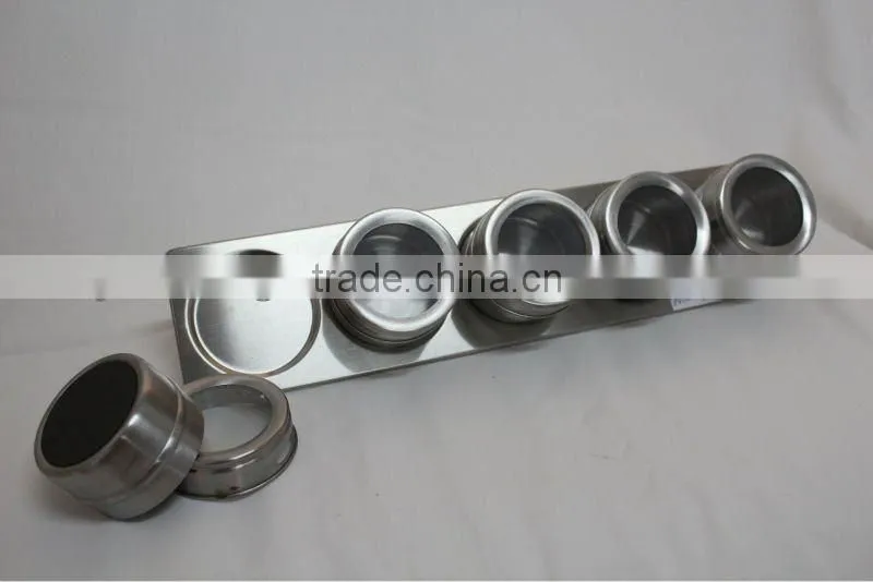 magnetic spice jar set with stand,spice set,magnet spice set