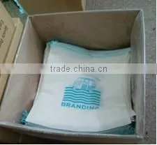 biodegradable silk screen printing ultrasonic hot stemp supermarket shopping non woven T-shirt bag