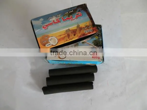 100% natural bambo machine-made charcoal for hookah