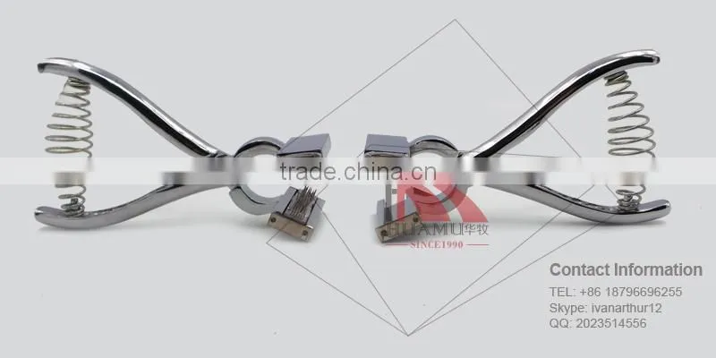 ear plier for rabbit in 140*75 mm
