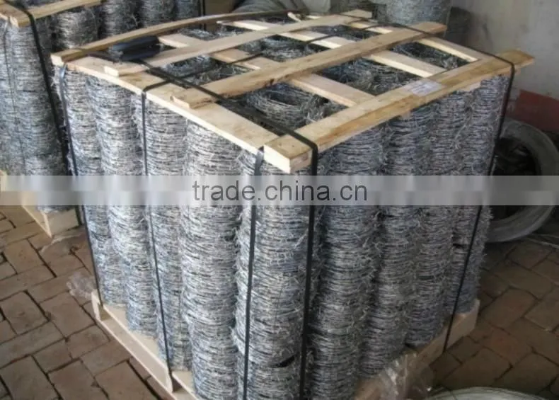 Hot dipped galvanized bto-22 concertina razor barbed wire