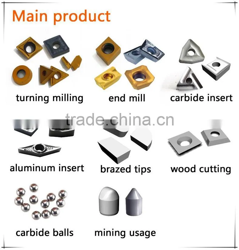 High quality grooving carbide inserts,threading cutter