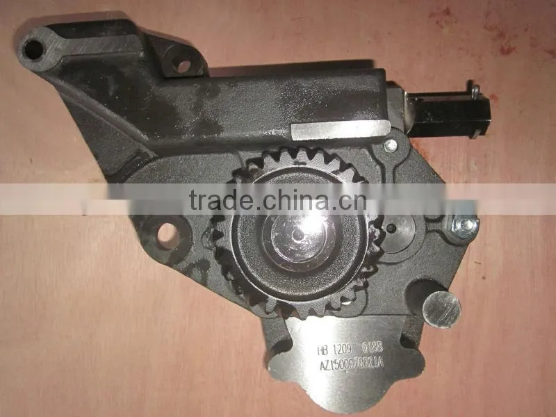 Sinotruk parts oil pump AZ1500070021A,howo truck engine part