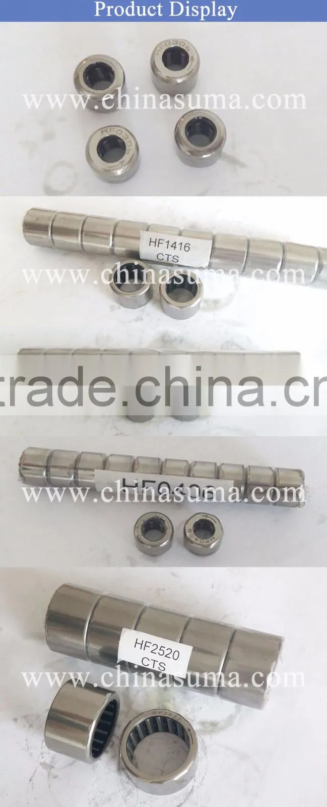HF0612R One-Way Needle Bearing (steel springs) with good quality