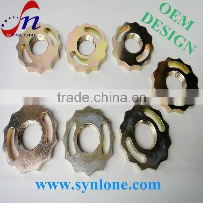 Precision sonic gear, zinc plated gears factory in Hebei