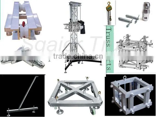 column truss lighting truss with 4 legs