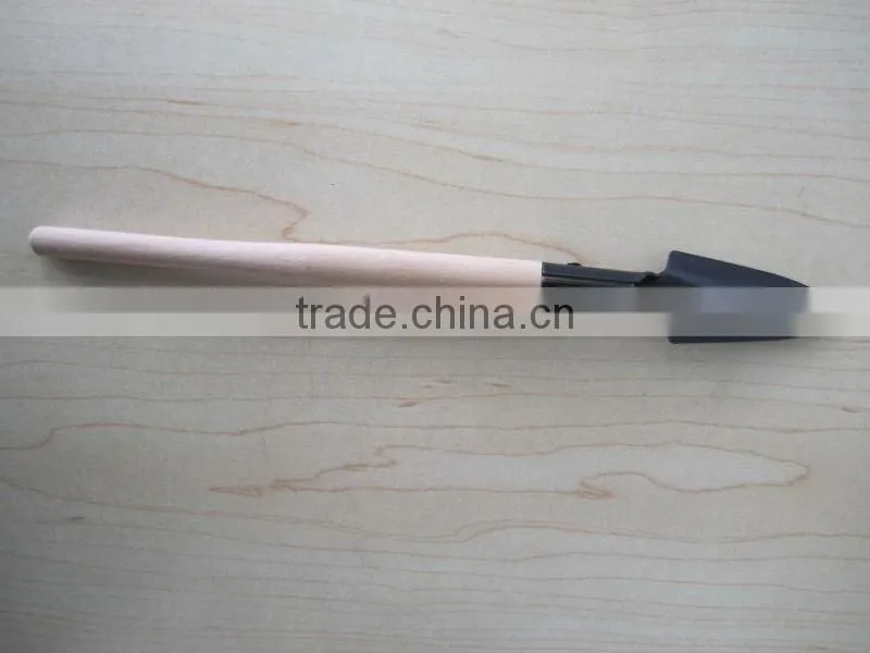 iron shovel with wooden handle garden tool rake shovel spade