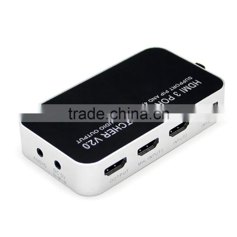 New Product HDMI 3X1 Switch with Audio Output HDMI Switch