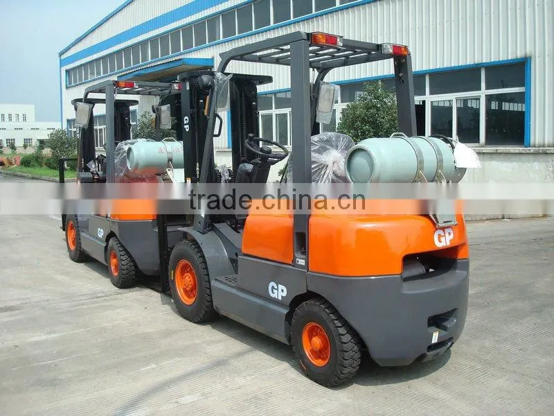 1.5-7tons petrol/LPG forklift, dual fuel, stable performance