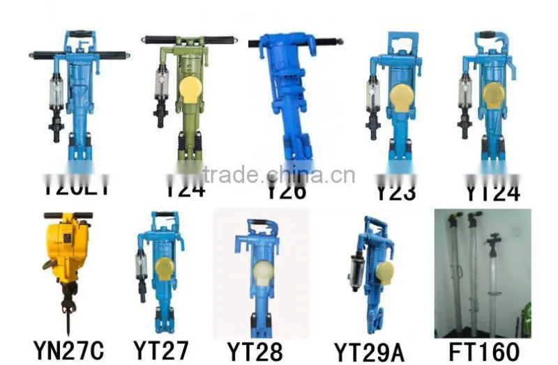 YT28 Air-leg Rock Drill pneumatic rock drill/jack hammer