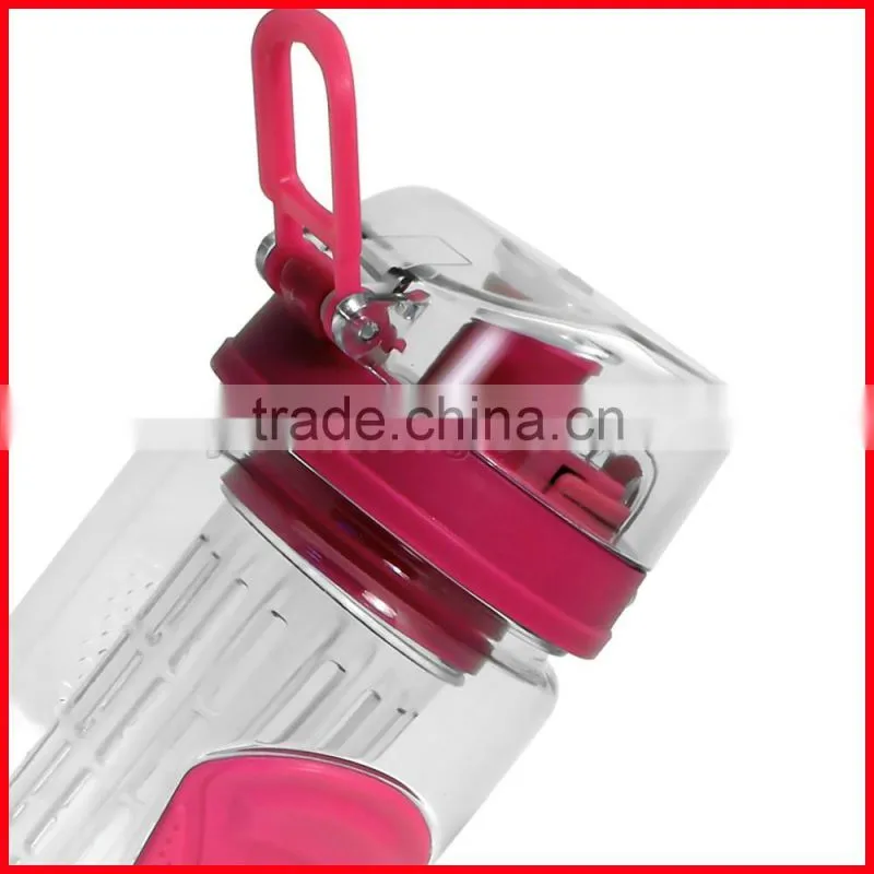 1000ml Fruit Infusing Infuser Water Bottle BPA Free Plastic Sports Detox Health