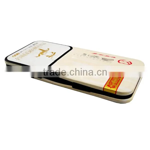rectangular factory custom cigarette tin