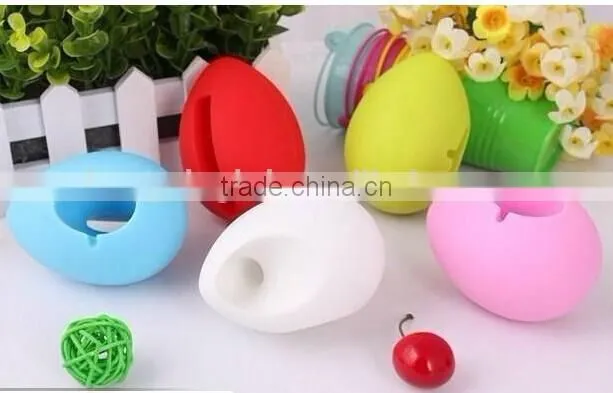 Customized design silicone speakers/OEM mobie phone silicone speakers