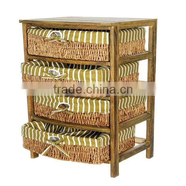 Modern Beautiful Exquisite corner wicker cabinet