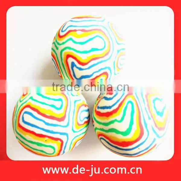 Rubber Elastic Force Bouncing Ball With Multi-Color Light