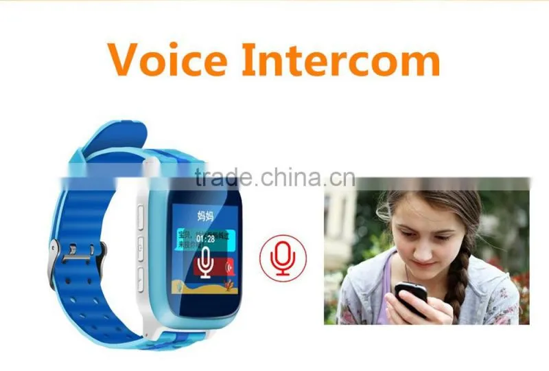 Waterproof Smart GPS Watch For Kids with Russian and English Language