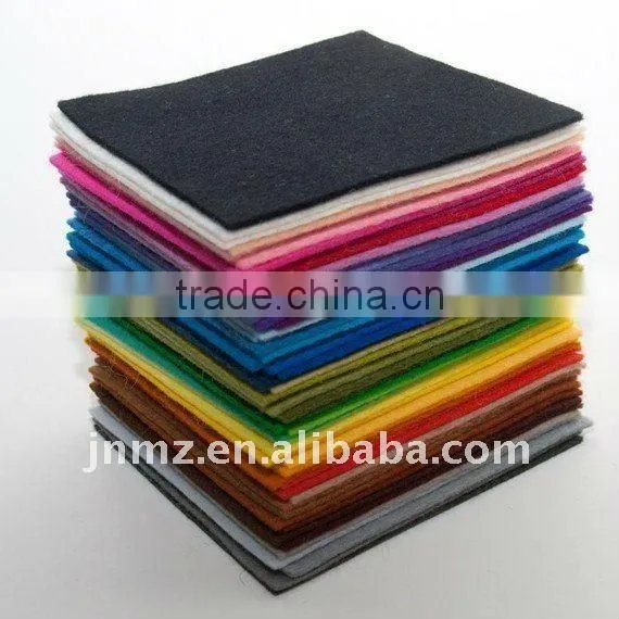 HOT!100% color Polyester Felt for gift,decoration