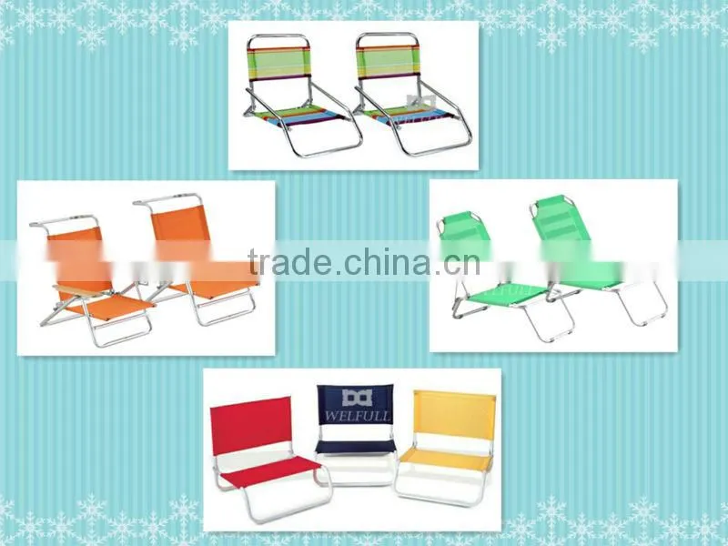 Breathe fabric beach chair folding for summer