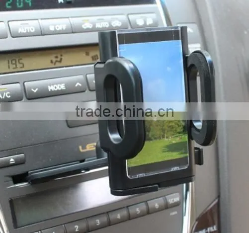 black car mobile phone holder