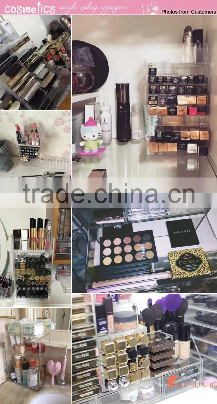 acrylic makeup drawers