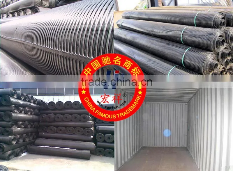 200KN uniaxial geogrid in stock