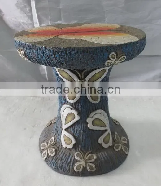 Beautiful fiberglass garden butterfly chair