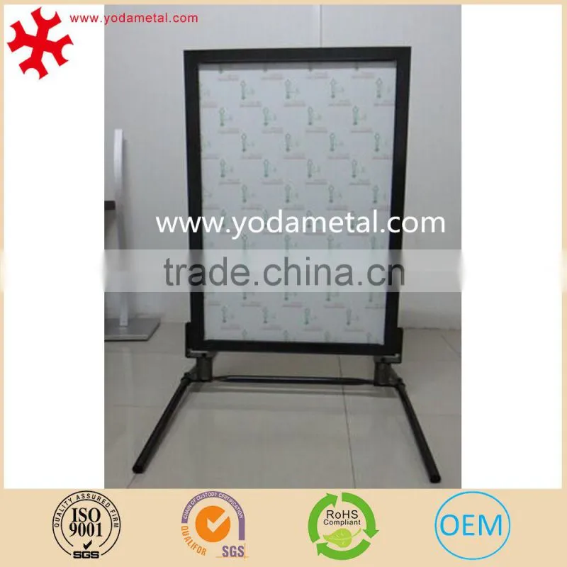 Promotion Outdoor Advertising Poster Stand with Aluminum Frame