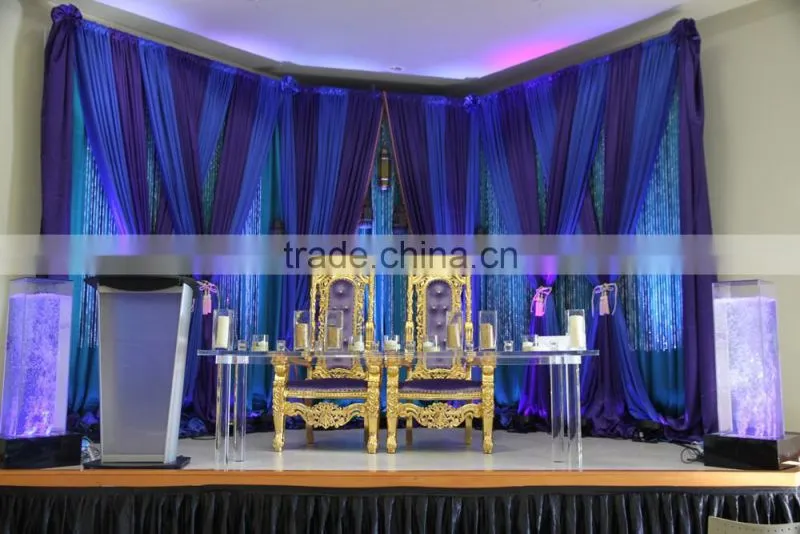 MD-0029-01 Baroque king size high back throne chair