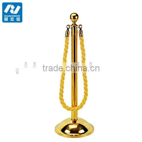 Crowd control barrier Queue pole rope pole barrier