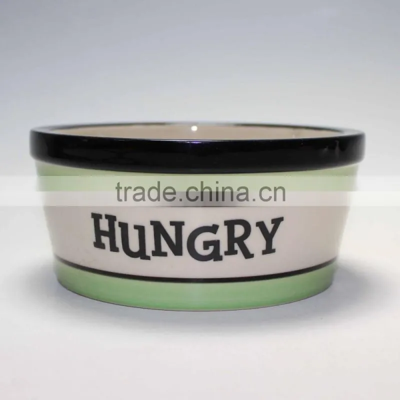 PERSONALISED CERAMIC PET BOWL, Dog Feeder, Puppy Feeder