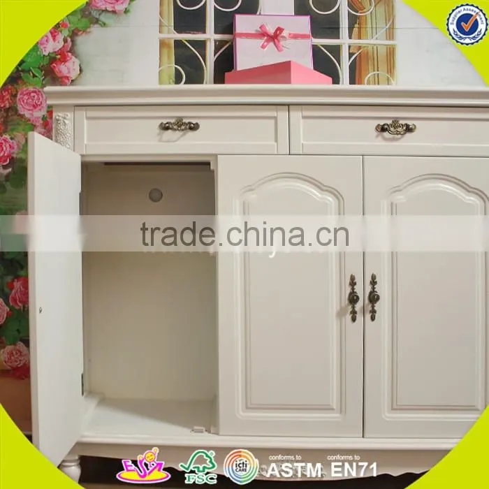 2017 New design wooden furniture cabinets white solid wooden furniture cabinets best design wooden furniture cabinets W08H063