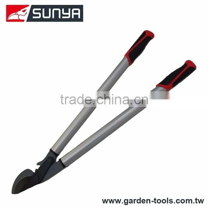 Heavy duty bypass gear lopping shears