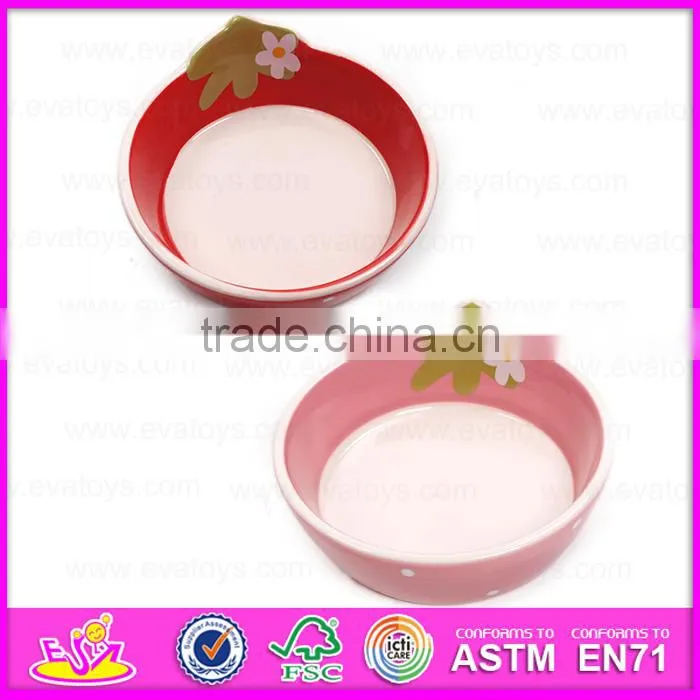 brand new wooden pet bowl with stand, lovely stainless pets bowl wood, hot sale wooden feed bowl with stand W06F015