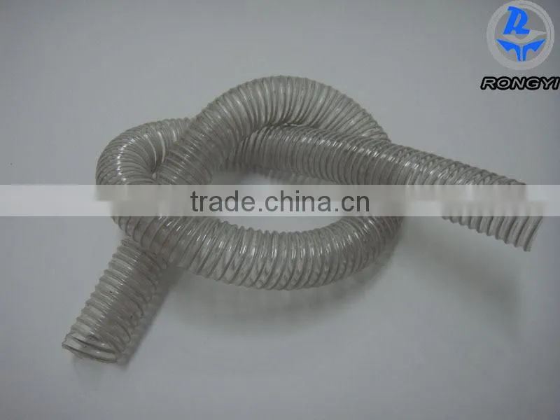 PVC coated steel wire forced air tube