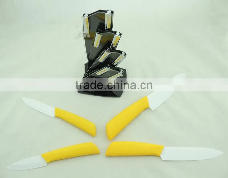 2017 Household Eco-Friendly Anti-Slip Ceramic Knives Set