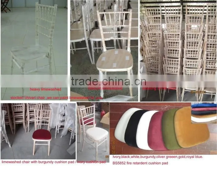 beechwood limewashed camelot chair(UK style chiavari chair)