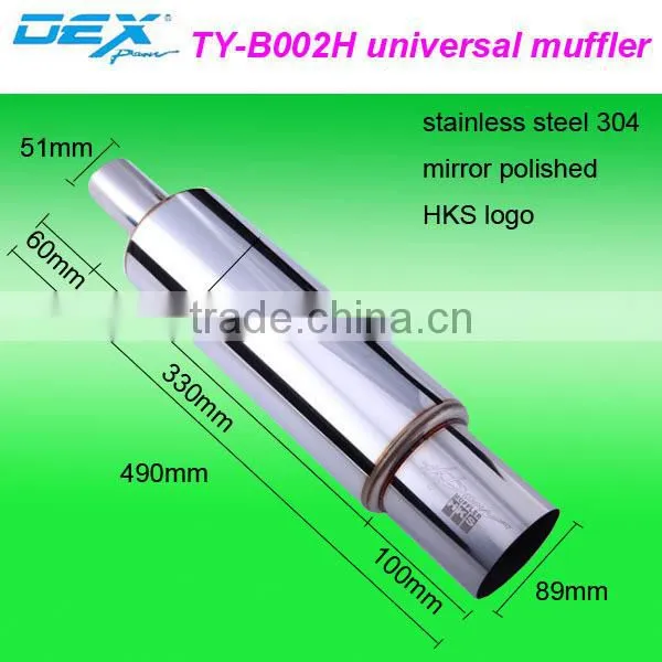 universal auto parts tuning exhaust muffler tip Factory direct selling