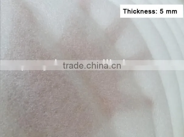 White EPE packing material / shockproof film