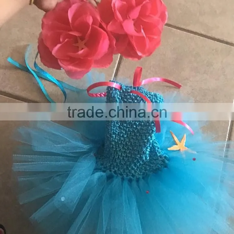 Fashion Lovely Girls Mermaid Tutu Skirt Dress HSs7583