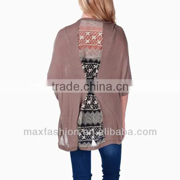 2013 ladies' knitted fashion cardigan sweater
